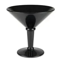G.E.T - Specialty Drinkware 48 oz Black SAN Plastic Super Martini Glass (3 Per Case) - SW-1419-BK