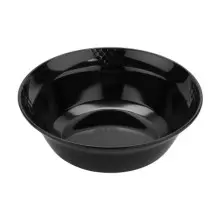 G.E.T - Sonoma 96 oz Black Bowl (12 Per Case) - BB-105-3-BK