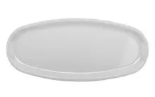 G.E.T - Sonoma 23.25" x 16.75" White Oval Platter (6 Per Case) - OP-624-W