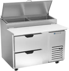 Beverage-Air - 46" Pizza Prep Table w/ 2 Drawers - DPD46HC-2