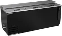 Beverage-Air - 79" Black Frosty Brew Bottle Cooler w/ 3 Lids - DW79HC-B-29
