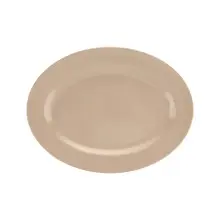 G.E.T - Tahoe 16.25" x 12" Sandstone Oval Platter (12 Per Case) - M-4010-S