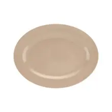 G.E.T - Tahoe 11.5" x 8" Sandstone Oval Platter (24 Per Case) - OP-115-S
