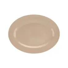 G.E.T - Tahoe 12" x 9" Sandstone Oval Platter (12 Per Case) - OP-120-S