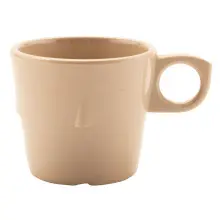 G.E.T - SuperMel 7.5 oz Sandstone Conic Stacking Cup (48 Per Case) - DC-101-S