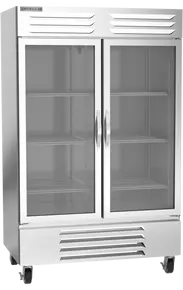 Beverage-Air - 52" Vista Reach-In Freezer w/ 2 Glass Swing Doors - FB49HC-1G