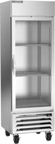 Beverage-Air - 27" Horizon Reach-In Shallow Depth Freezer w/ 1 Glass Swing Door - HBF19HC-1-G
