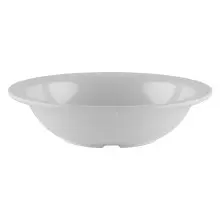 G.E.T - SuperMel 10 oz White Rim Bowl (48 Per Case) - DN-410-W