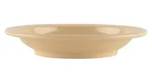 G.E.T - SuperMel 16 oz Tan Rim Bowl (12 Per Case) - DN-416-T