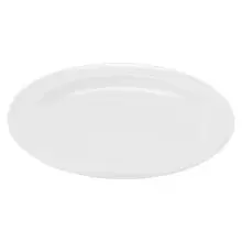 G.E.T - SuperMel 5.5" White Round Plate (48 Per Case) - DP-505-W
