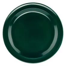 G.E.T - SuperMel 6.5" Hunter Green Round Plate (48 Per Case) - DP-506-HG