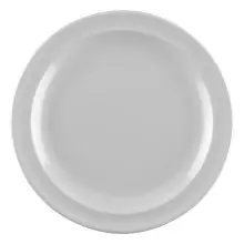 G.E.T - SuperMel 6.5" White Round Plate (48 Per Case) - DP-506-W