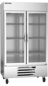 Beverage-Air - 47" Horizon Reach-In Freezer w/ 2 Glass Swing Doors - HBF44HC-1-G