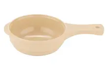 G.E.T - SuperMel 10 oz Tan Bowl W/ Handle (12 Per Case) - HSB-110-T