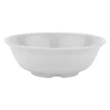 G.E.T - SuperMel 16 oz White Bowl (12 Per Case) - M-810-W