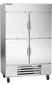 Beverage-Air - 52" Horizon Reach-In Freezer w/ 4 Solid Swing Half Doors - HBF49HC-1-HS