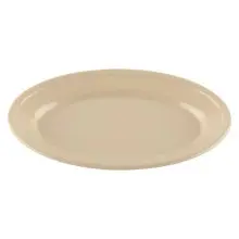 G.E.T - SuperMel 9.25" x 6.25" Tan Oval Platter (24 Per Case) - OP-911-T