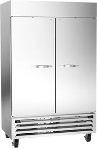 Beverage-Air - 52" Horizon Stainless Steel Reach-In Refrigerator/Freezer w/ 2 Solid Swing Doors - HBRF49HC-1-A