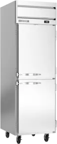 Beverage-Air - 26" Horizon Stainless Steel Reach-In Freezer w/ 2 Solid Swing Half Doors - HF1HC-1HS