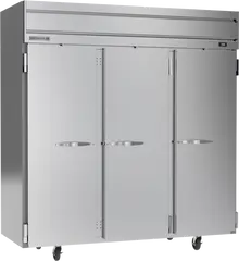 Beverage-Air - 78" Horizon Stainless Steel Reach-In Freezer w/ 3 Solid Swing Doors - HF3HC-1S