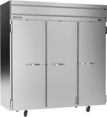 Beverage-Air - 78" Horizon Stainless Steel Reach-In Freezer w/ 3 Solid Swing Doors - HFPS3HC-1S