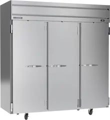 Beverage-Air - 78" Horizon Stainless Steel Reach-In Freezer w/ 3 Solid Swing Doors - HFS3HC-1S