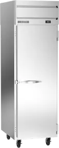 Beverage-Air - 26" Horizon Stainless Steel Reach-In Pass-Thru Warming Cabinet  w/ 2 Solid Swing Doors - HH1-1S-PT