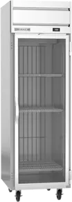 Beverage-Air - 26" Horizon Stainless Steel Reach-In Refrigerator w/ 1 Glass Swing Door - HR1HC-1G
