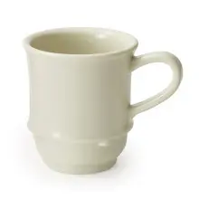 G.E.T - 8 oz Ivory Stacking Mug (24 Per Case) - TM-1208-P