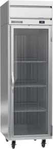 Beverage-Air - 26" Horizon Stainless Steel Reach-In Refrigerator w/ 1 Glass Swing Door - HRP1HC-1G