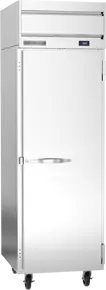Beverage-Air - 26" Horizon Stainless Steel Reach-In Refrigerator w/ 1 Solid Swing Door - HRP1HC-1S