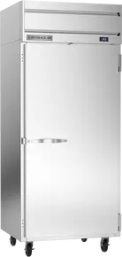 Beverage-Air - 35" Horizon Stainless Steel Reach-In Refrigerator w/ 1 Solid Swing Door - HRP1WHC-1S