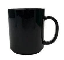 G.E.T - 14 oz Black Tritan Stackable Coffee Mug (24 Per Case) - TM-1317-BK