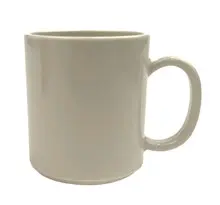 G.E.T - 14 oz Ivory Tritan Stackable Coffee Mug (24 Per Case) - TM-1317-IV