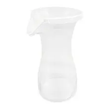 G.E.T - 18 oz Polycarbonate Decanter W/ Lid (12 Per Case) - BW-1050-PC-CL