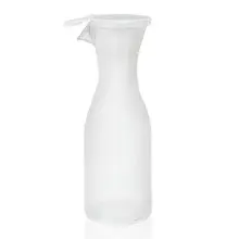 G.E.T - 56 oz Polycarbonate Decanter W/ Lid (12 Per Case) - BW-1892-CL