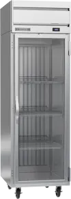 Beverage-Air - 26" Horizon Stainless Steel Reach-In Refrigerator w/ 1 Glass Swing Door - HRS1HC-1G