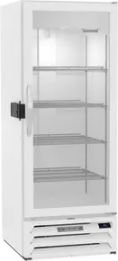 Beverage-Air - 25" MarketMax IQ White Merchandiser Freezer w/ 1 Swing Glass Door - MMF12HC-1-W-IQ