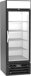 Beverage-Air - 27" MarketMax Black Merchandiser Freezer w/ 1 Swing Glass Door - MMF23HC-1-B