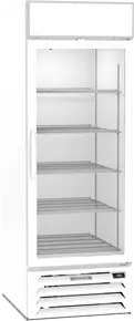 Beverage-Air - 27" MarketMax White Merchandiser Freezer w/ 1 Swing Glass Door - MMF23HC-1-W