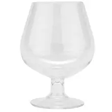 G.E.T - 16 oz Polycarbonate Clear Brandy Glass (24 Per Case) - BRA-2-PC-CL