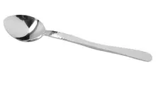 G.E.T - 13" Stainless Steel Serving Spoon W/ Pounded Finish (12 Per Case) - BSPD-03