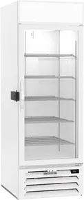 Beverage-Air - 28" MarketMax IQ White Merchandiser Refrigerator w/ 1 Swing Glass Door - MMR23HC-1-W-IQ