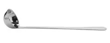 G.E.T - 1.05 oz Stainless Steel Ladle W/ Mirror Finish (12 Per Case) - BSRIM-07