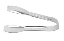 G.E.T - 6" Stainless Steel Salad Tongs W/ Mirror Finish (12 Per Case) - BSRIM-09