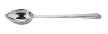 G.E.T - 2 oz Stainless Steel Portion Control Solid Spoon W/ Mirror Finish (12 Per Case) - BSRIM-20
