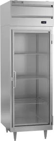 Beverage-Air - 27" P Series Stainless Steel Reach-In Freezer w/ 1 Glass Swing Door - PF1HC-1BG