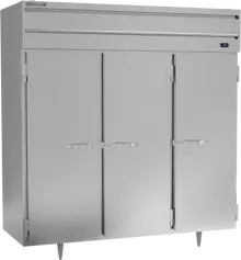 Beverage-Air - 78" P Series Stainless Steel Reach-In Freezer w/ 3 Solid Swing Doors - PF3HC-1AS