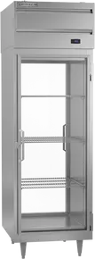 Beverage-Air - 27" P Series Stainless Steel Pass-Thru Freezer w/ 2 Glass Swing Doors - PFD1HC-1BG