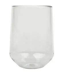 G.E.T - Via 12 oz Clear Tritan Wide Base Tumbler (24 Per Case) - SW-2003-CL